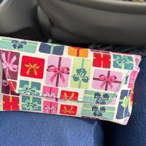 Vera Bradley Multicolor Gift Pattern glasses Case